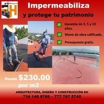 Promoción de impermeabilización